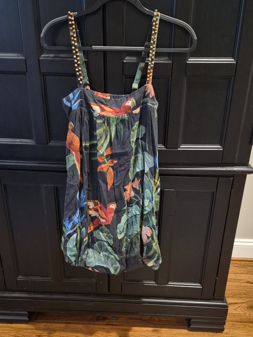 FARM Rio Midnight Macaw Fiesta Dress